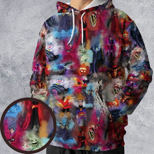 All-over Print Hoodie - F3XYVZEM