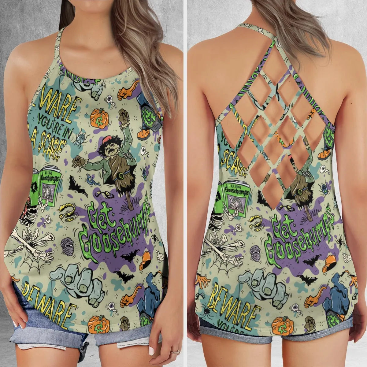Criss Cross Tank Top - DLPAV3Z7