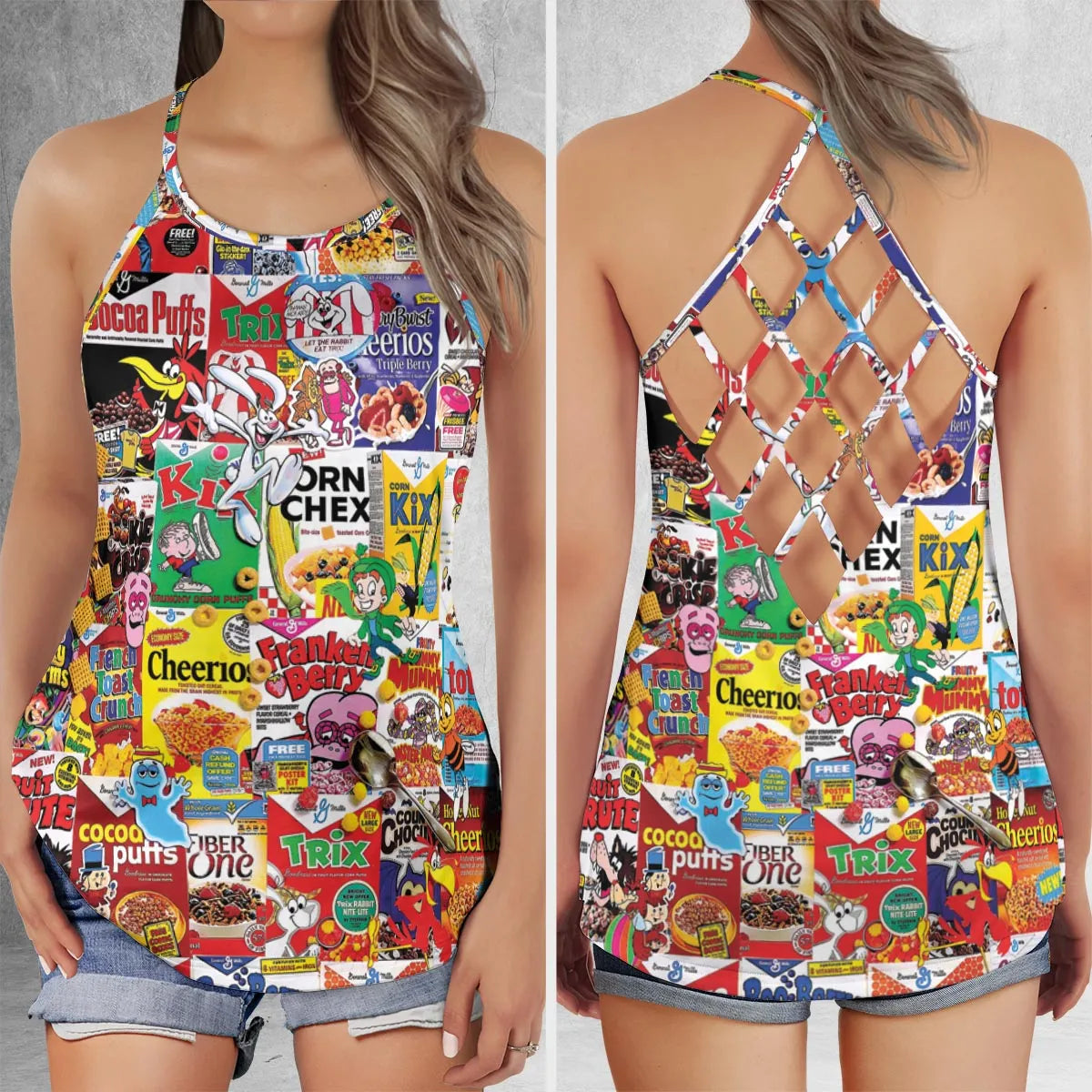Criss Cross Tank Top - SJ6LG8JL