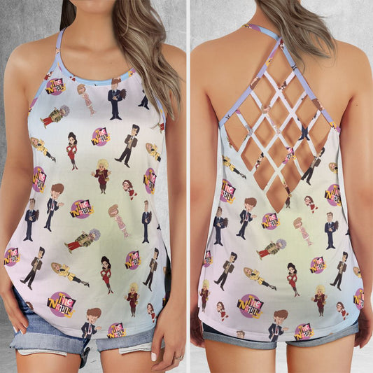 Criss Cross Tank Top - E4H73ZYM -  - 1