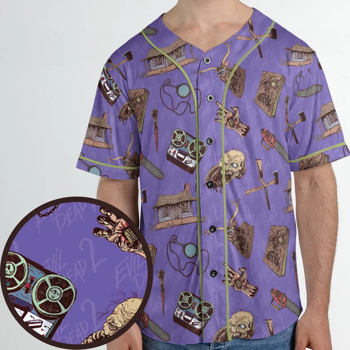 Unisex Baseball Jersey - DEAPDCEV