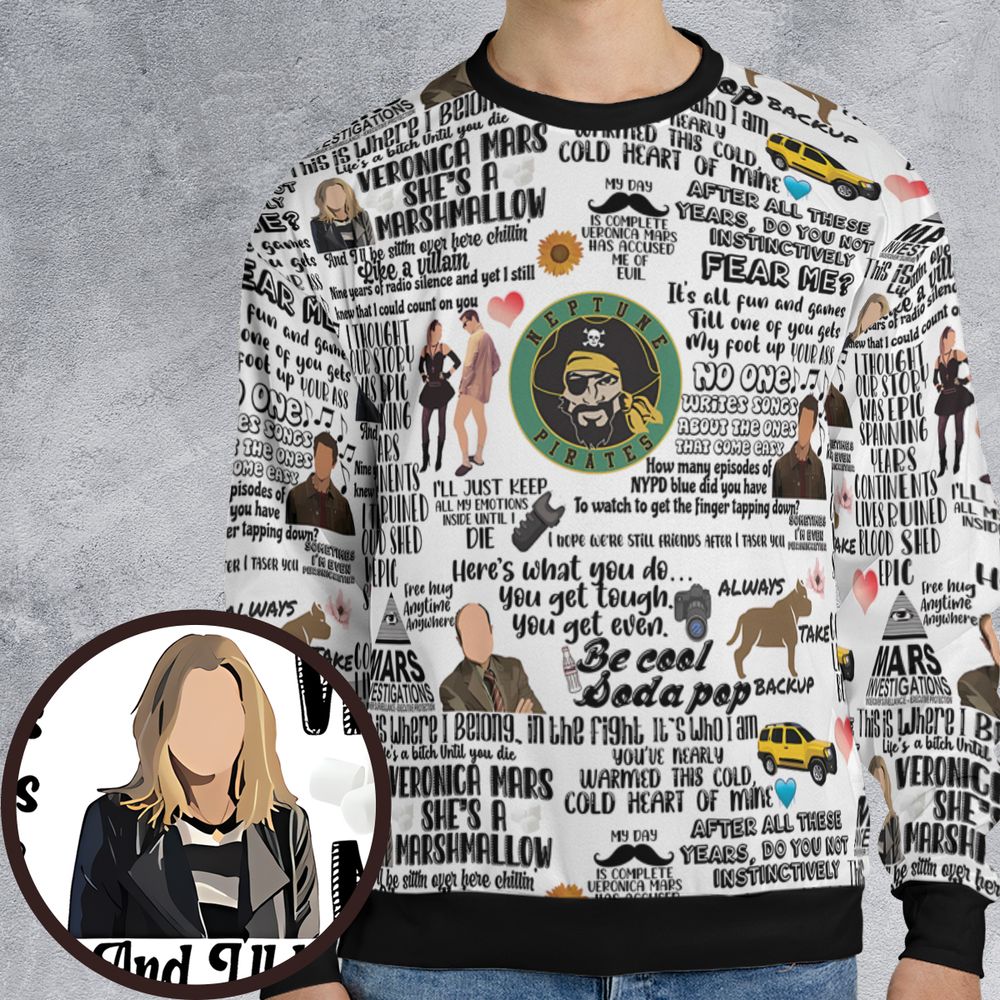 All-over Print Sweatshirt - H29E5592 -  - 1