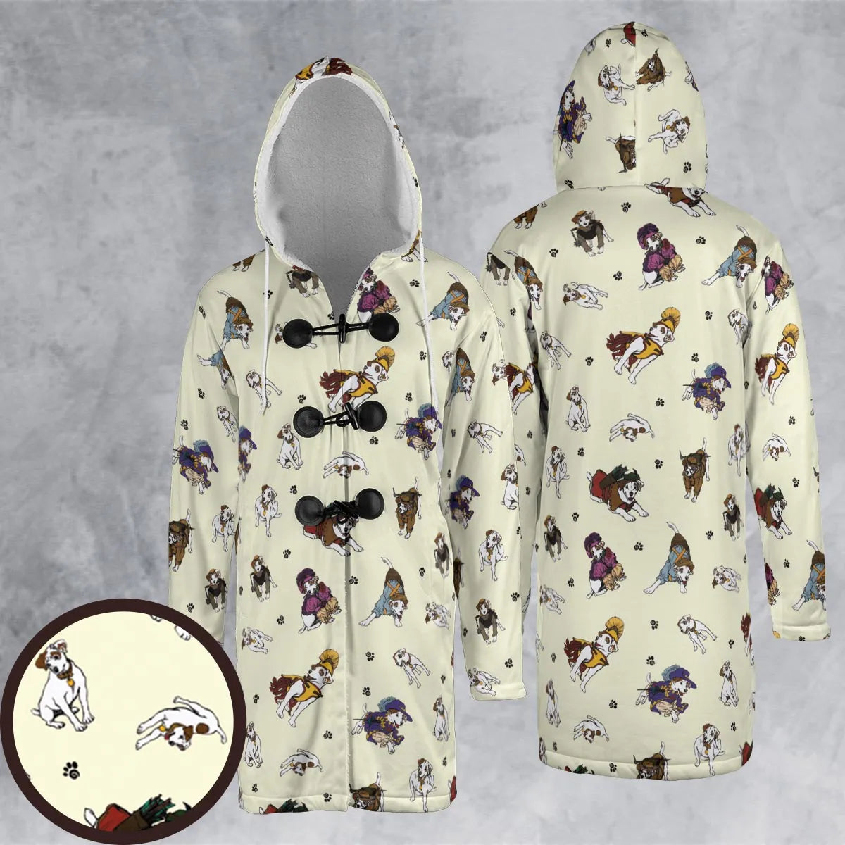Hooded Cloak Coat - QP16RC82