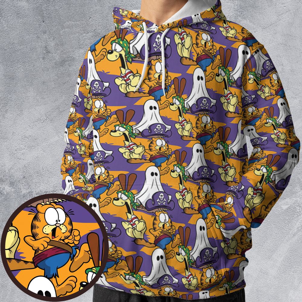 All-over Print Hoodie - SAABL7GK -  - 1