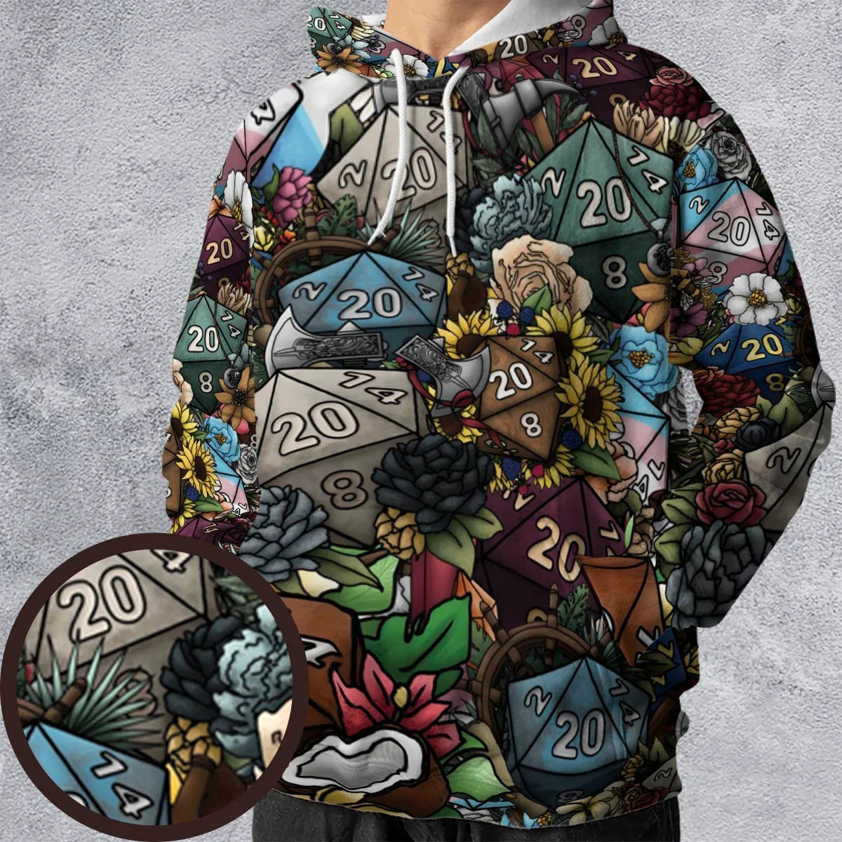 All-over Print Hoodie - F3L1CM48