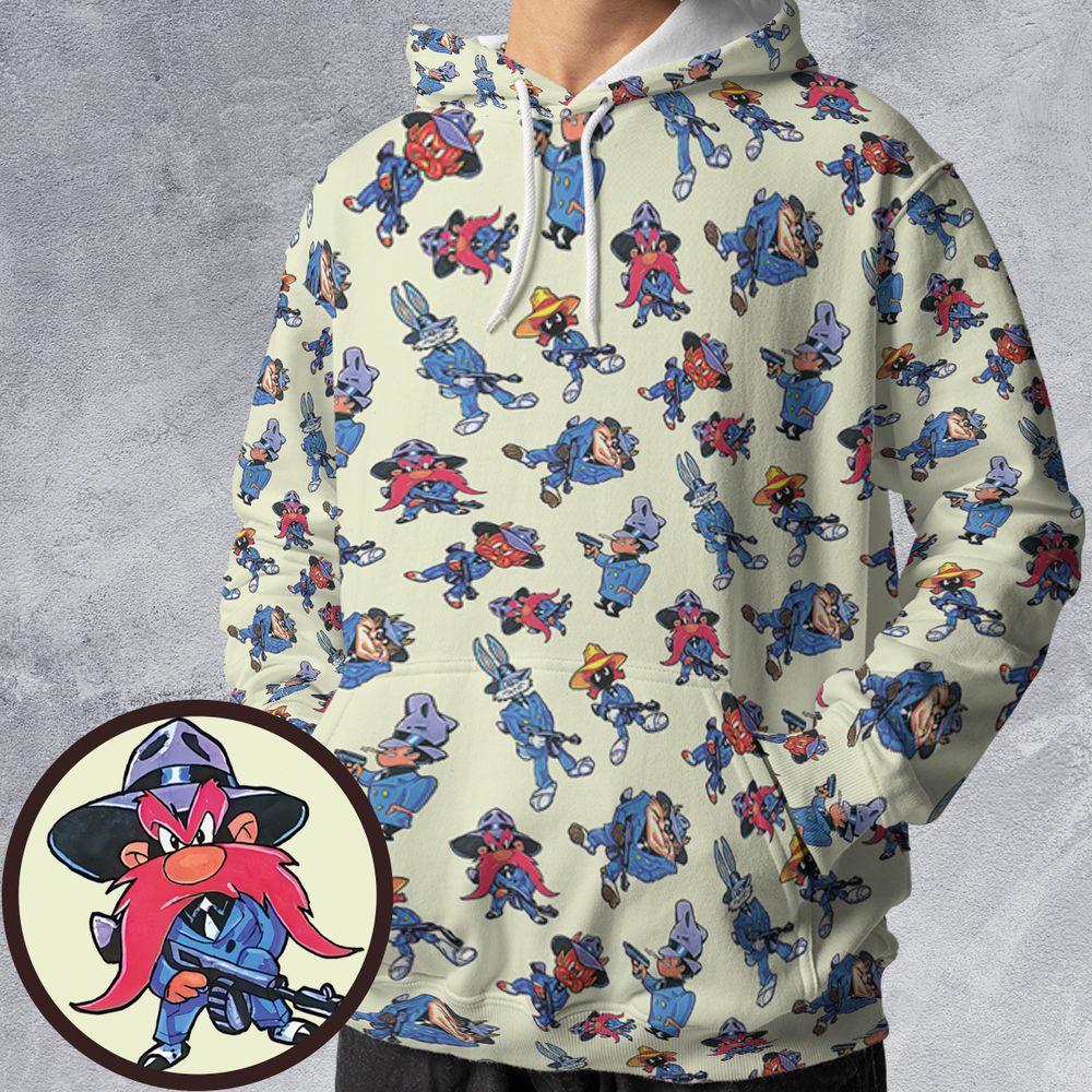All-over Print Hoodie - 86C6VCZF -  - 1