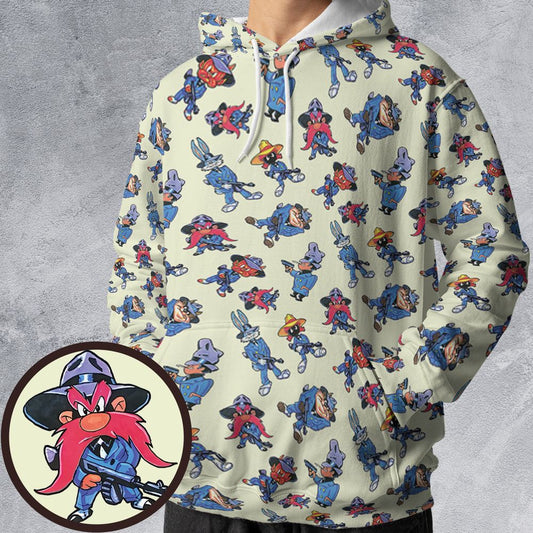 All-over Print Hoodie - 86C6VCZF -  - 1
