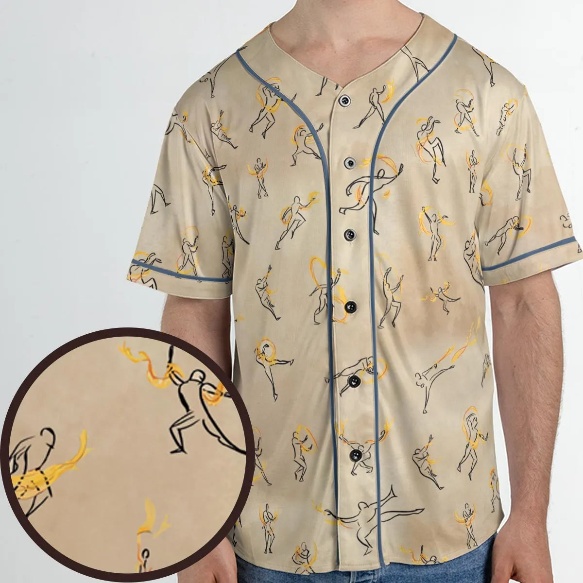 Unisex Baseball Jersey - XDQQEB44