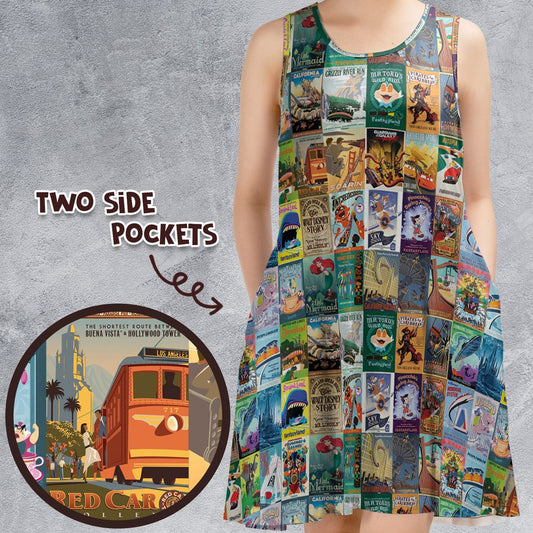 Sleeveless Dress - HVWLKHNF -  - 1