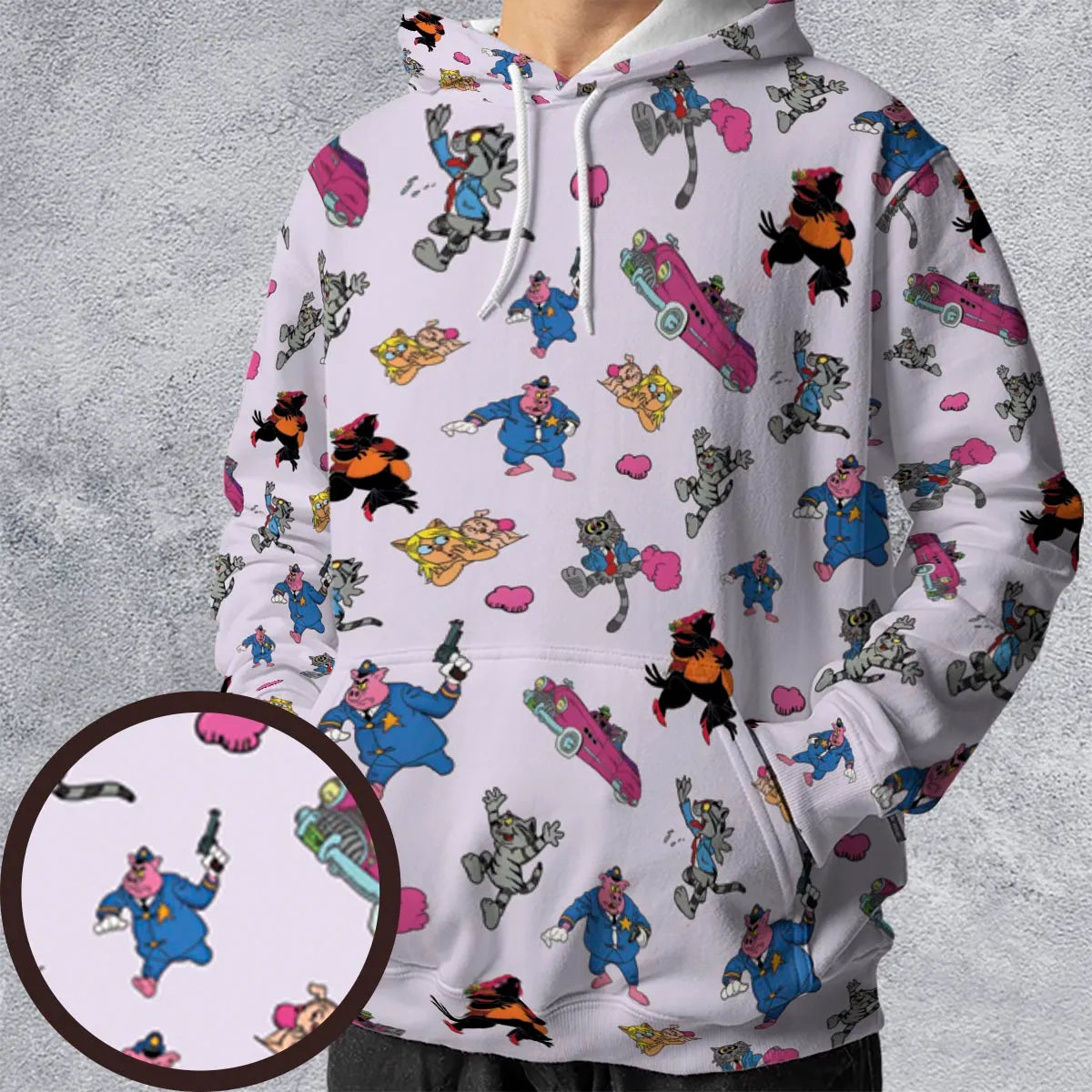 All-over Print Hoodie - MVT5ZGWA