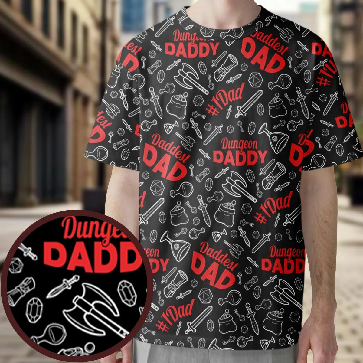 All-Over Print Unisex T-Shirt - MRYF449A