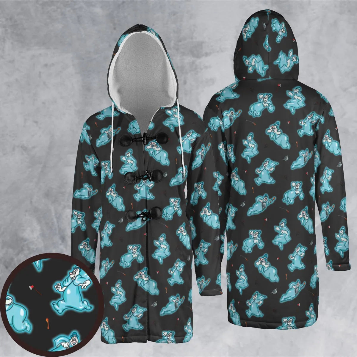 Hooded Cloak Coat - PZCWL372