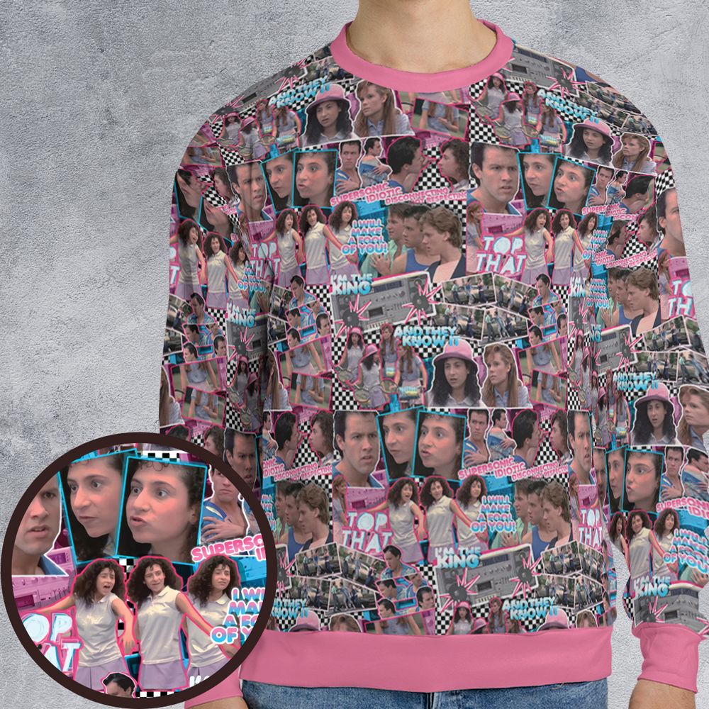 All-over Print Sweatshirt - B7K6ENGF -  - 1