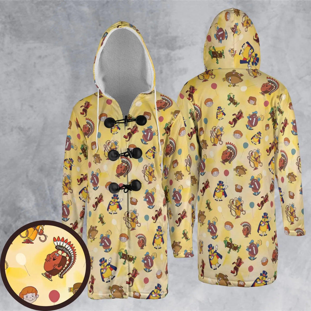 Hooded Cloak Coat - G252C2RS