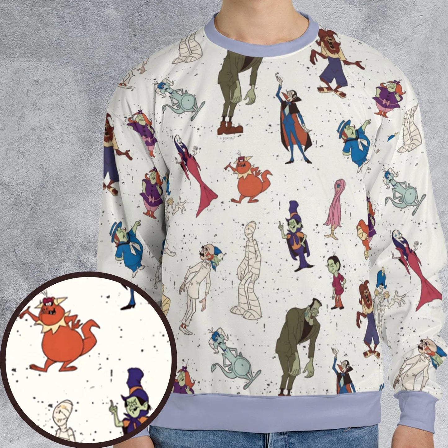 All-over Print Sweatshirt - JQLAQHSF