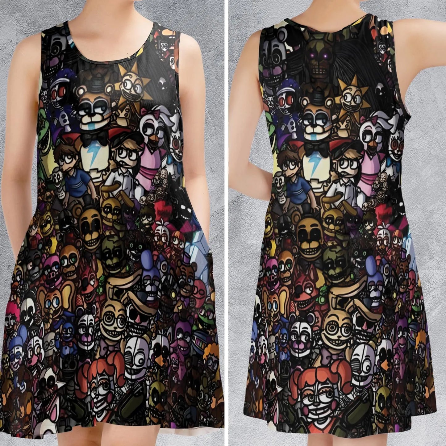 Sleeveless Dress - 94FBL7XY