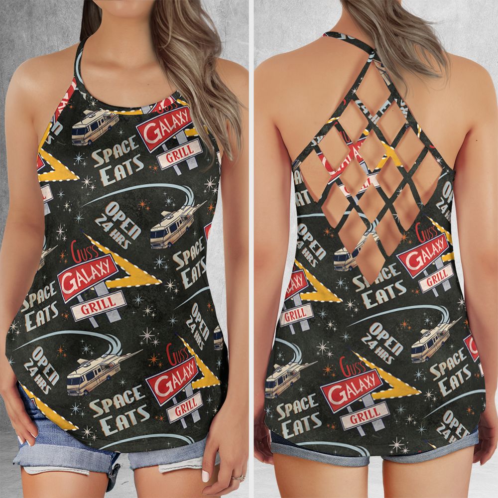 Criss Cross Tank Top - 8ASFCGK2 -  - 1