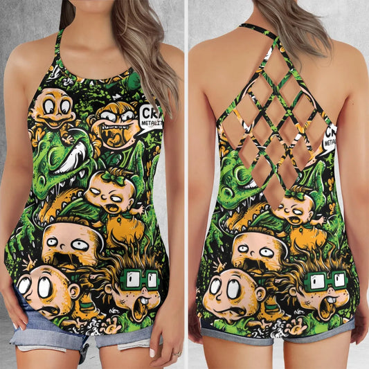 Criss Cross Tank Top - 255J5PRK