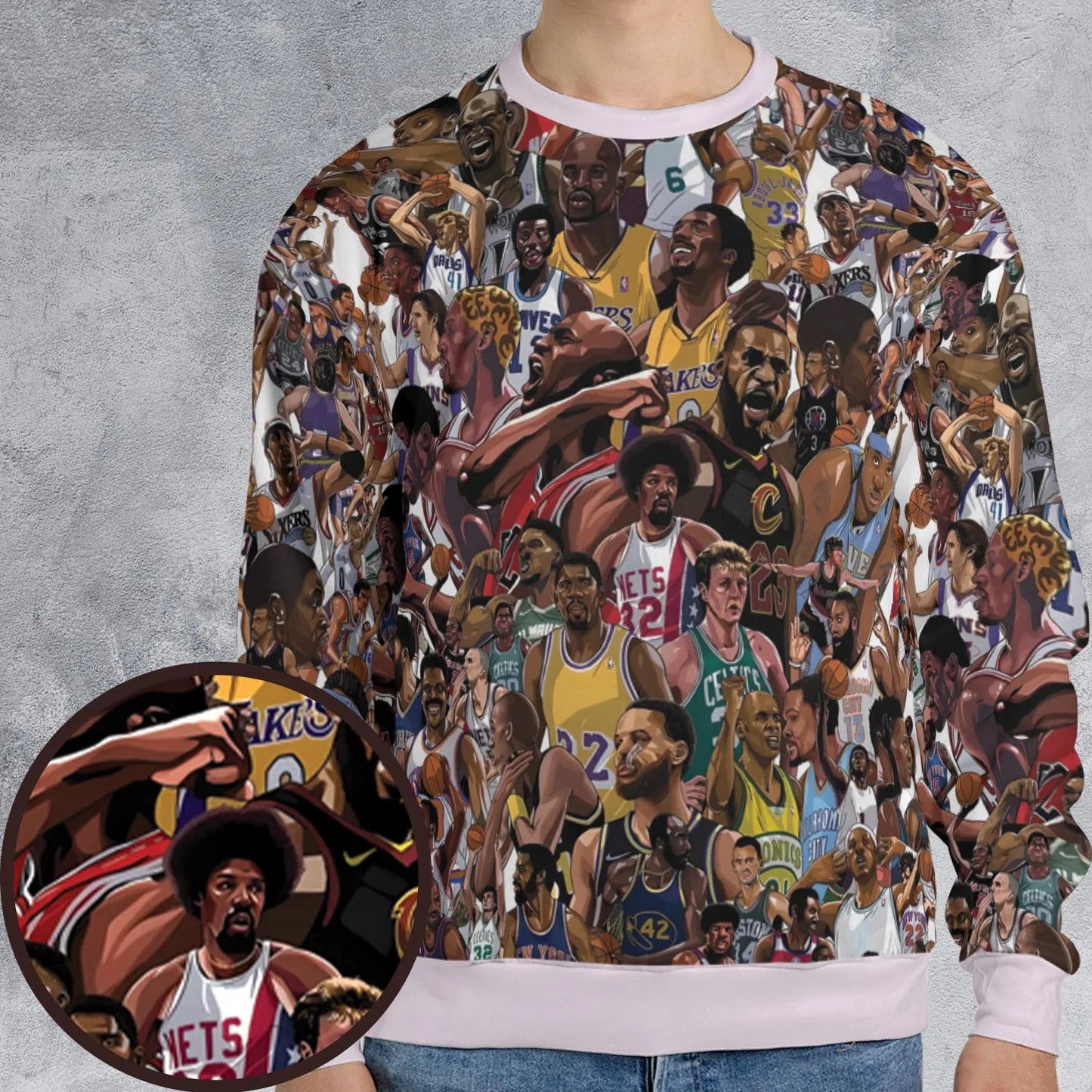 All-over Print Sweatshirt - JW1ETPWQ