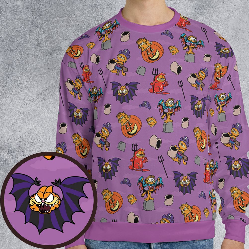 All-over Print Sweatshirt - 9LDHV2YR -  - 1