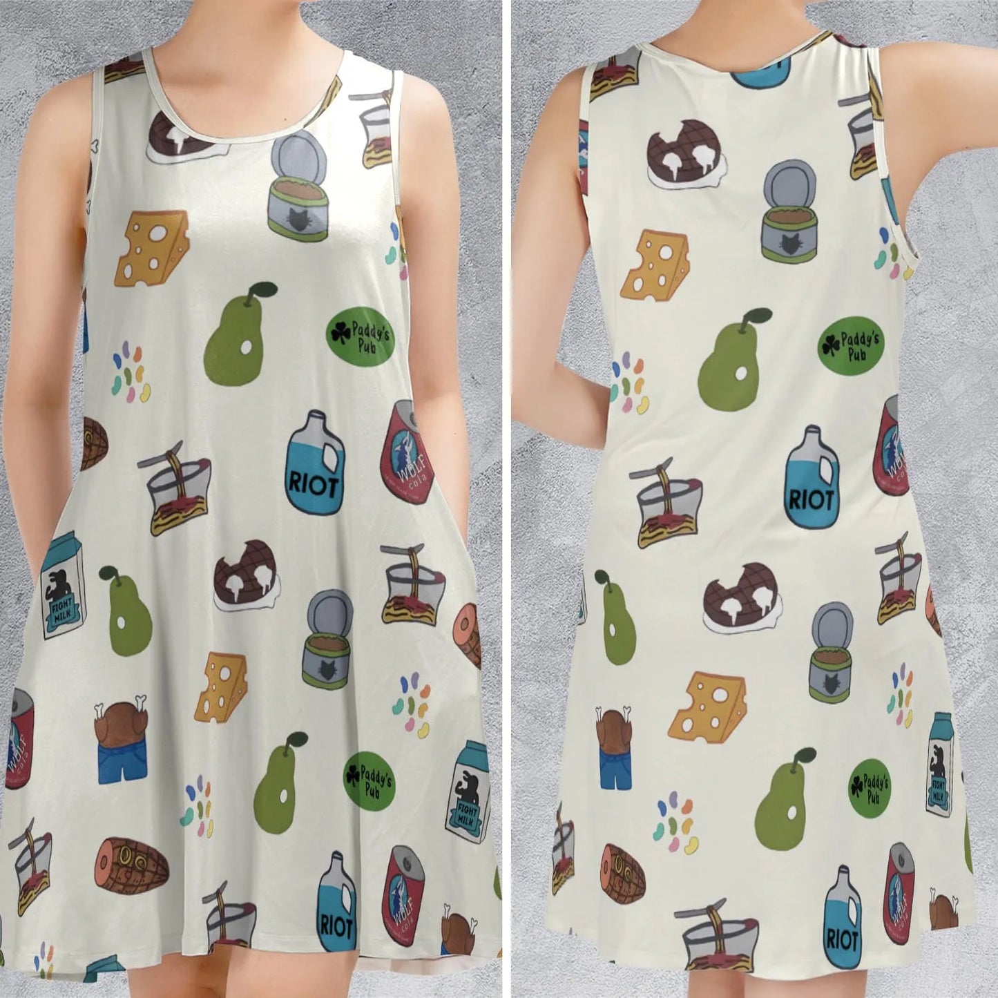 Sleeveless Dress - UFB5LYDN