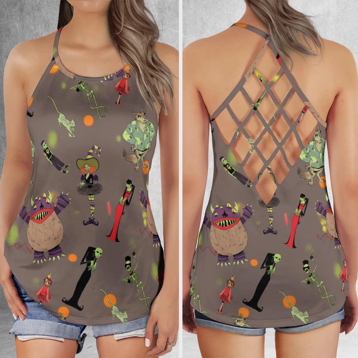 Criss Cross Tank Top - GHWU8RAV