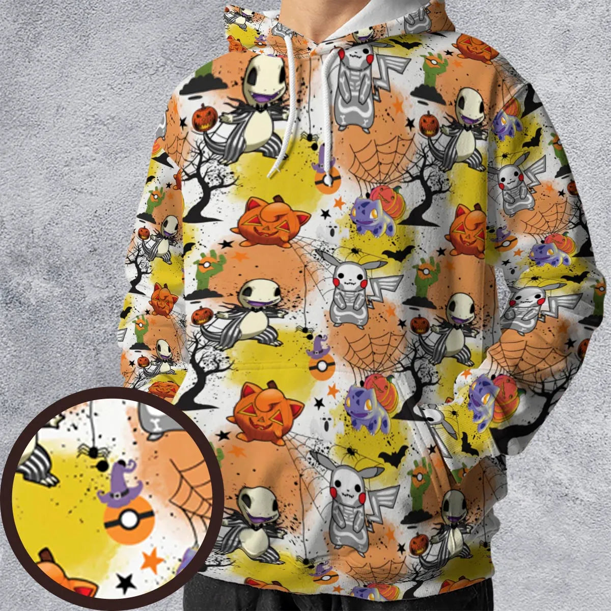All-over Print Hoodie - LV8DBYXH