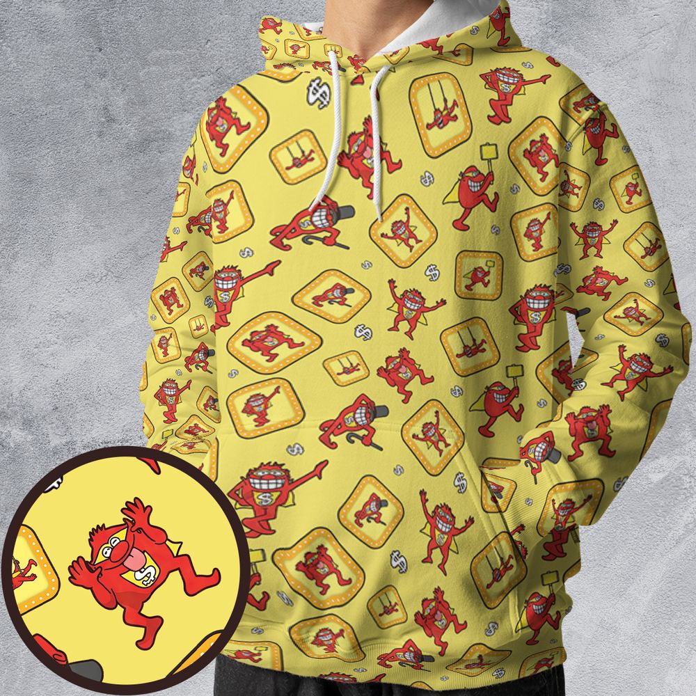 All-over Print Hoodie - HKRB3KL6 -  - 1