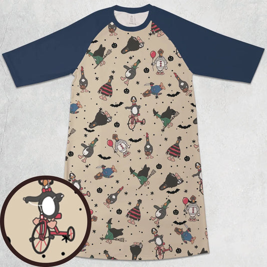3/4 Sleeve Raglan Dress - XXR33JCE