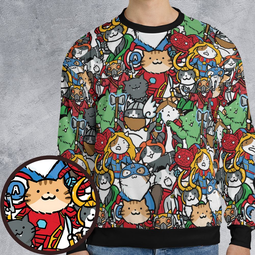 All-over Print Sweatshirt - 41XHVDEA -  - 1