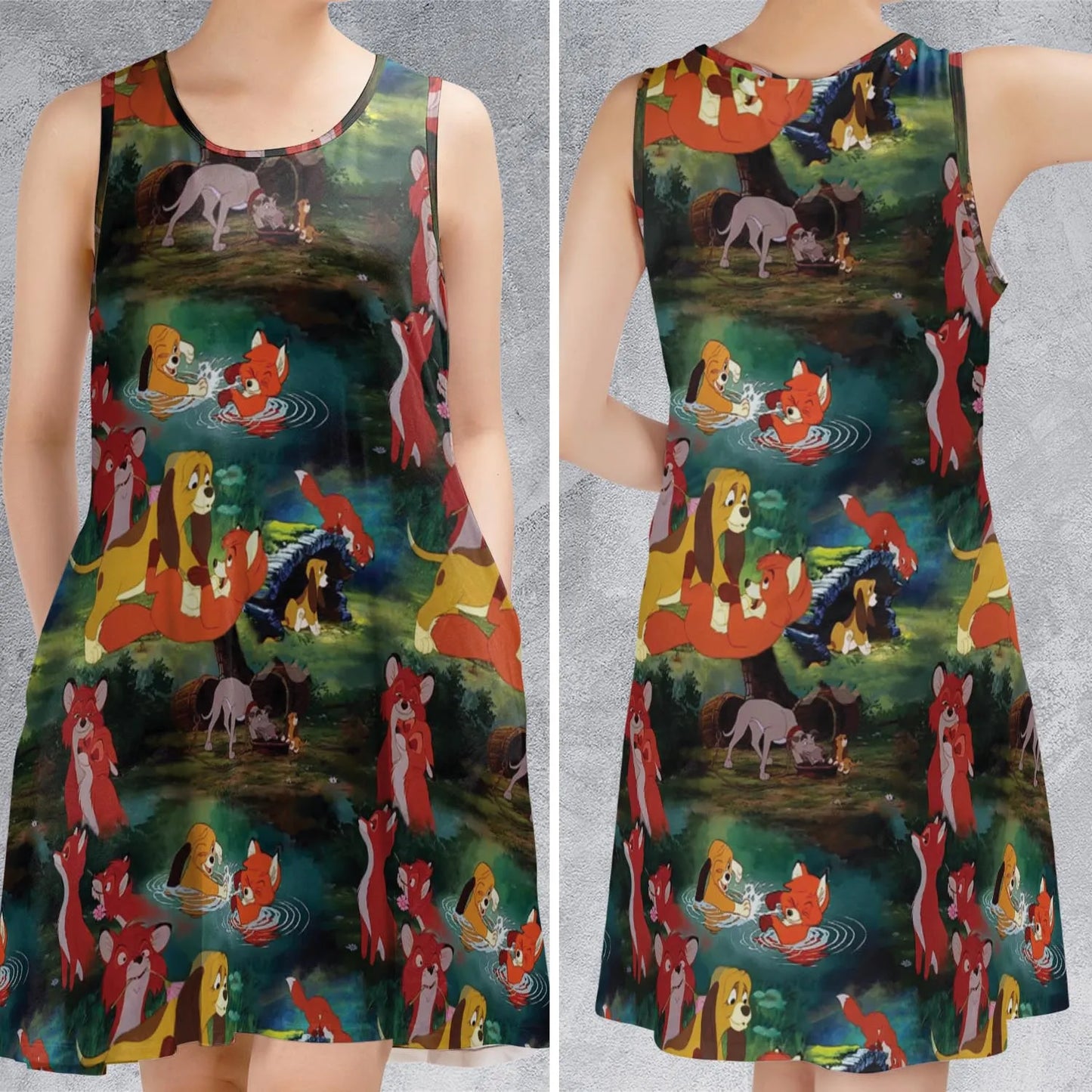 Sleeveless Dress - LMJ34K38