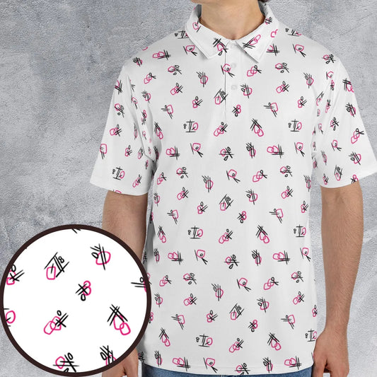 AOP Men/Women Polo Shirt - 3BETWMDE