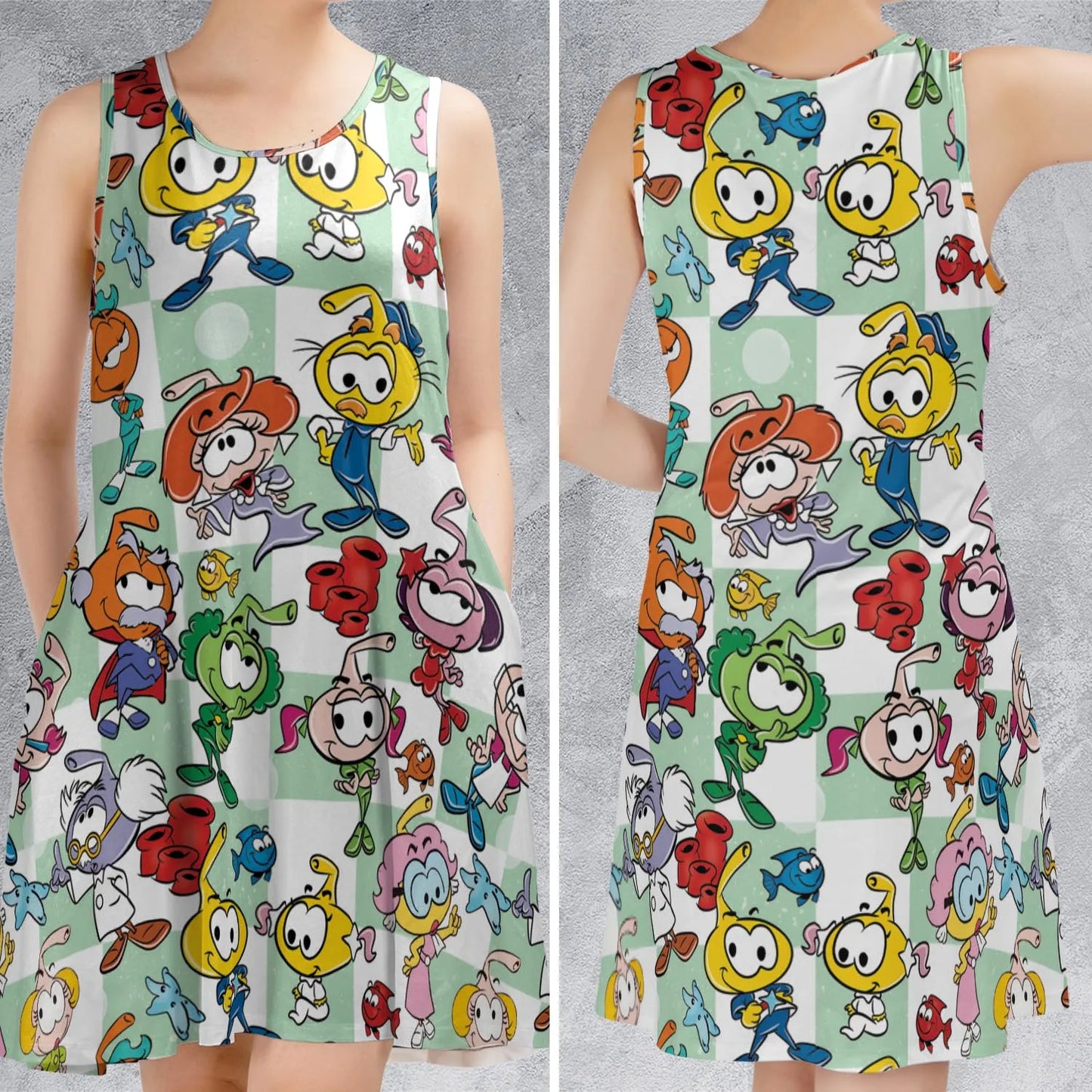 Sleeveless Dress - Z5B6NWDM