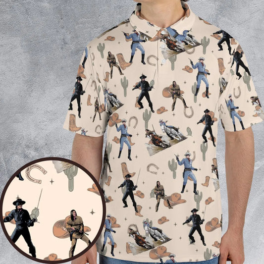 AOP Men/Women Polo Shirt - G5DG7ZTE