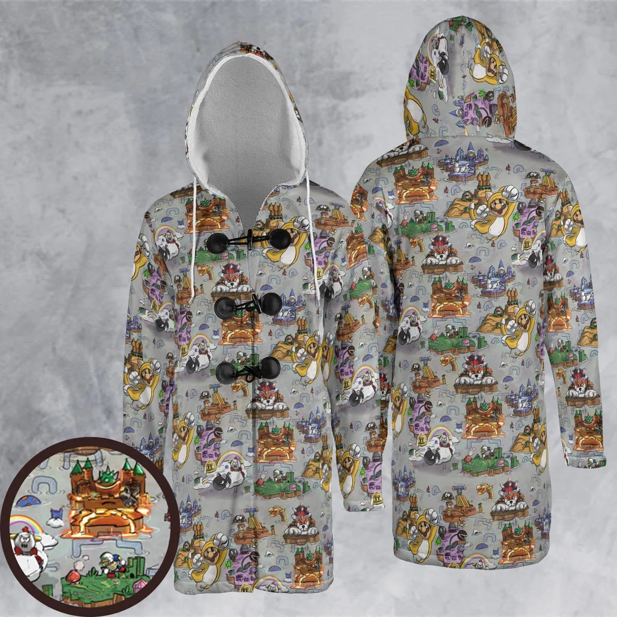 Hooded Cloak Coat - X7LFDLS1