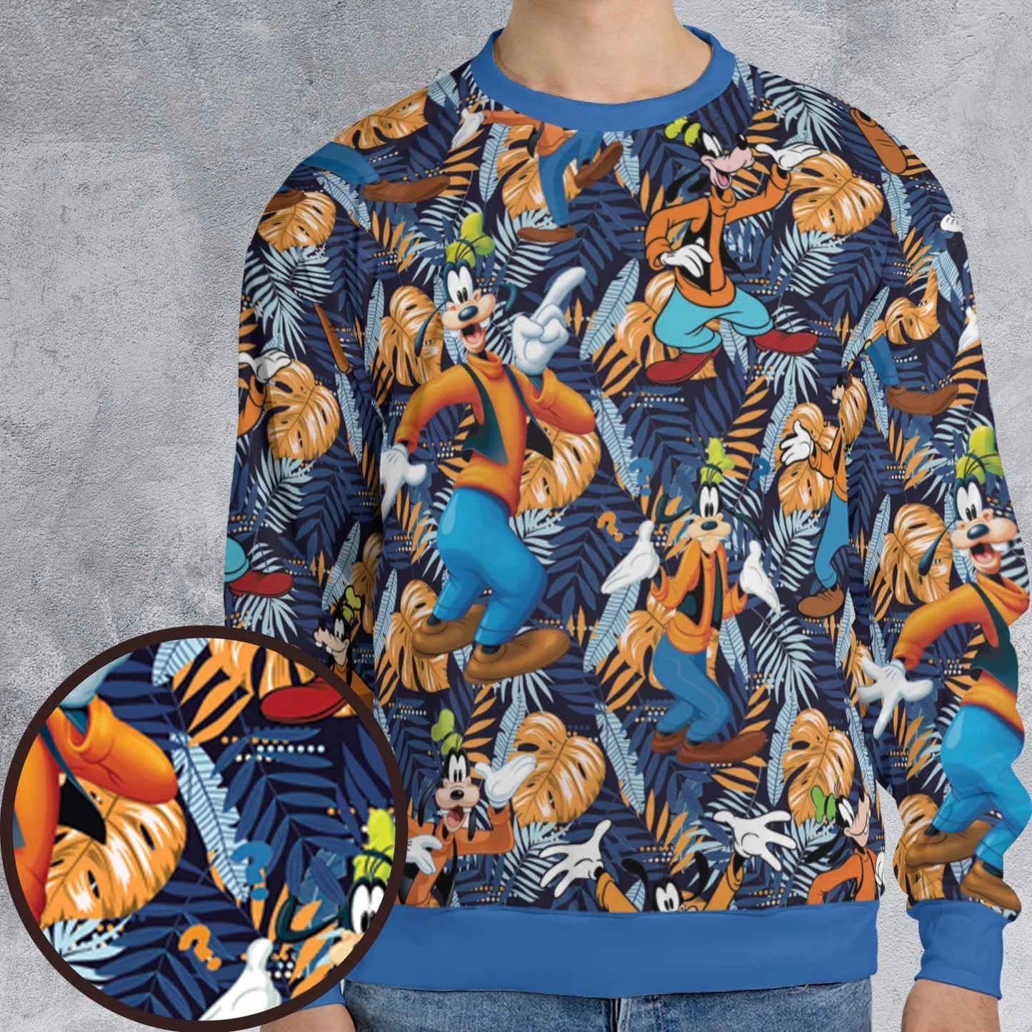 All-over Print Sweatshirt - LZM3Y7YW