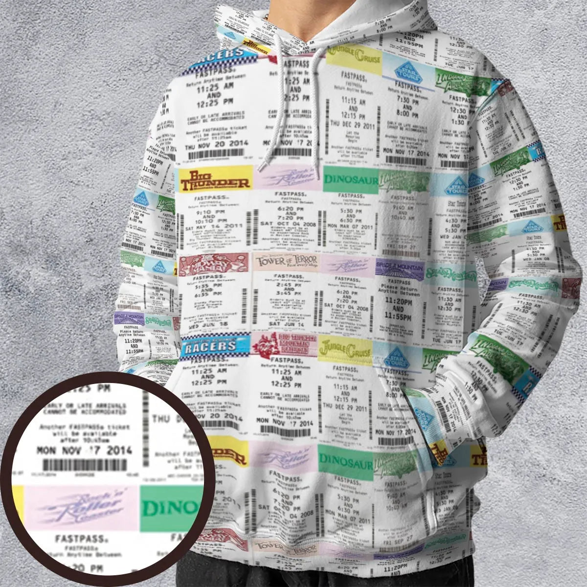 All-over Print Hoodie - 9FXJARER