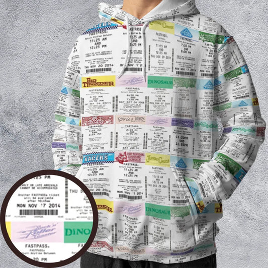 All-over Print Hoodie - 9FXJARER