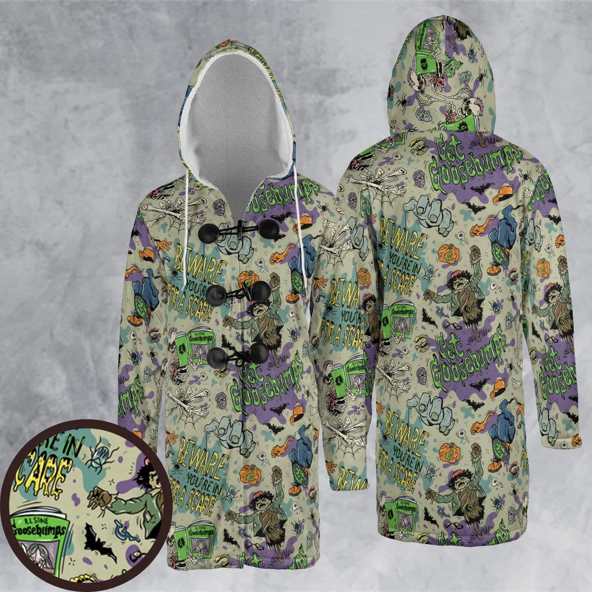 Hooded Cloak Coat - F5Q8AJRW