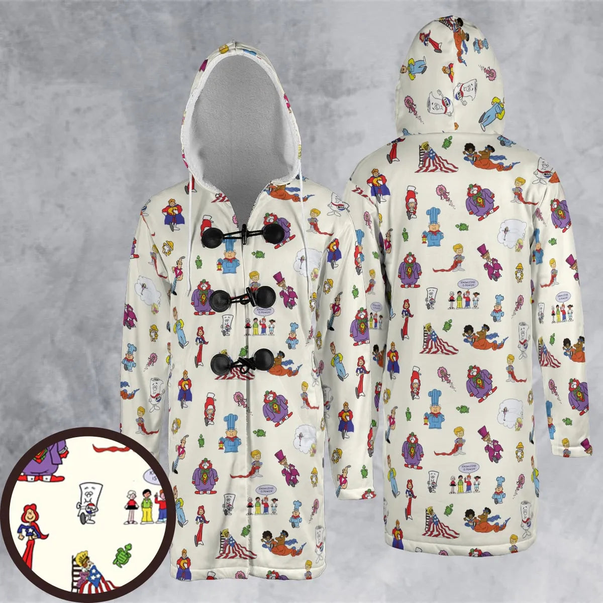 Hooded Cloak Coat - HZMG8ZUH