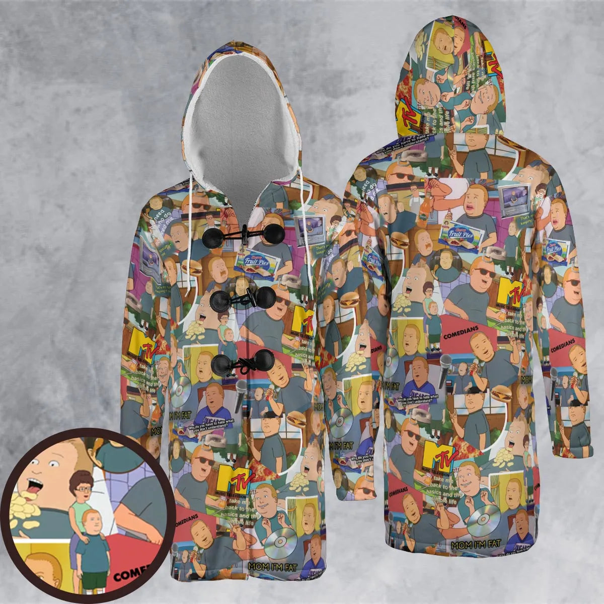 Hooded Cloak Coat - 3WKWKTBB