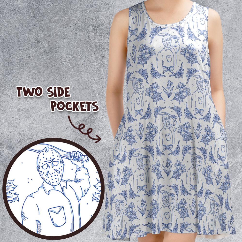 Sleeveless Dress - AQ7RJBHV -  - 1