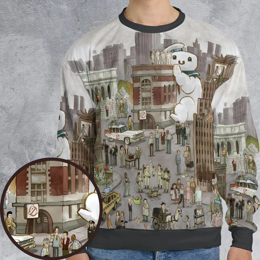 All-over Print Sweatshirt - MNJNQLFG