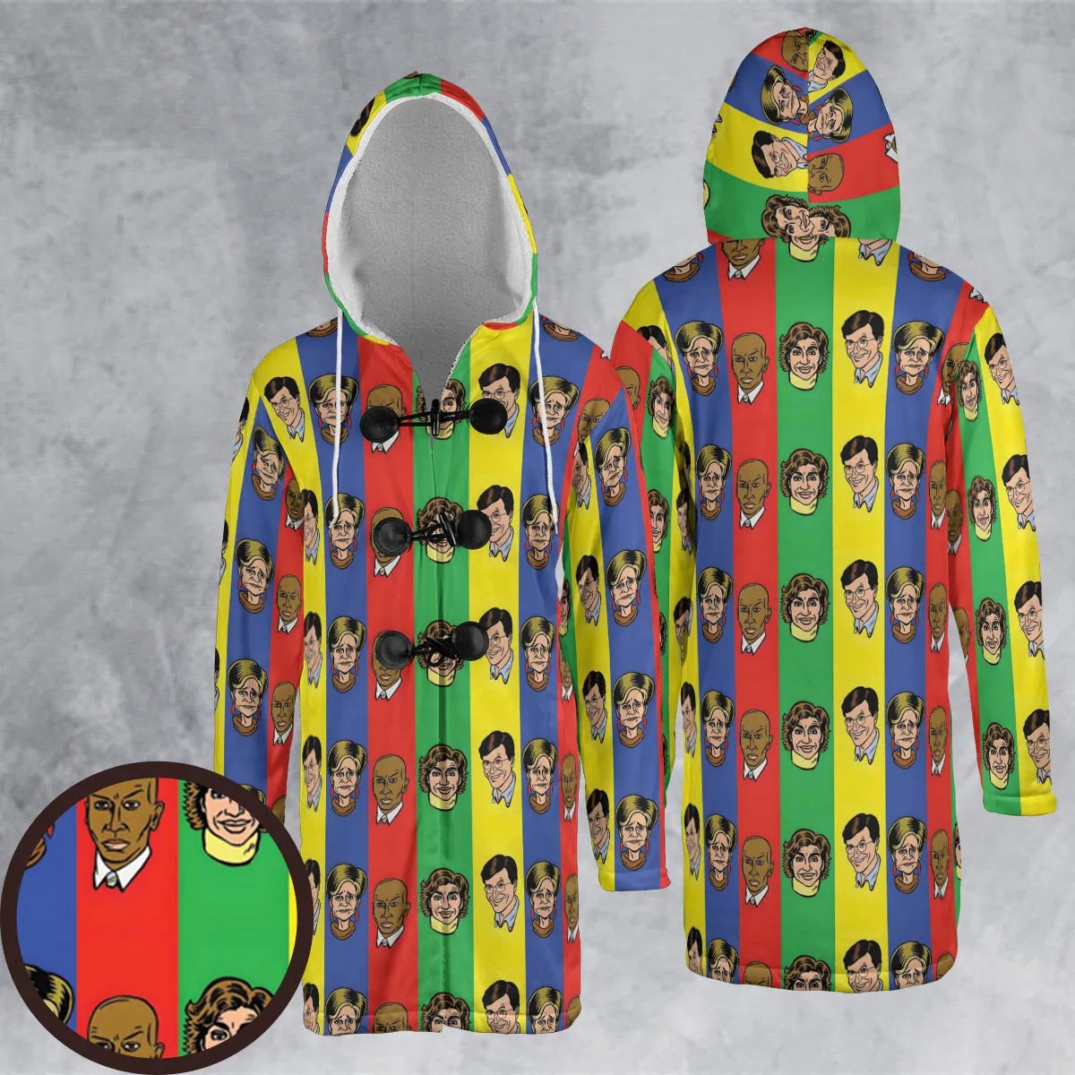 Hooded Cloak Coat - 7BA9FLKM