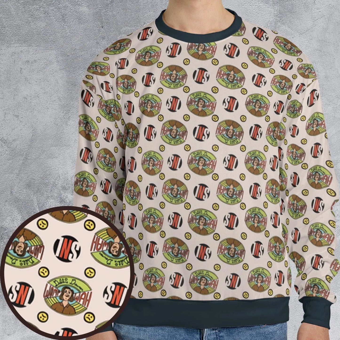 All-over Print Sweatshirt - 3AMMMTYT