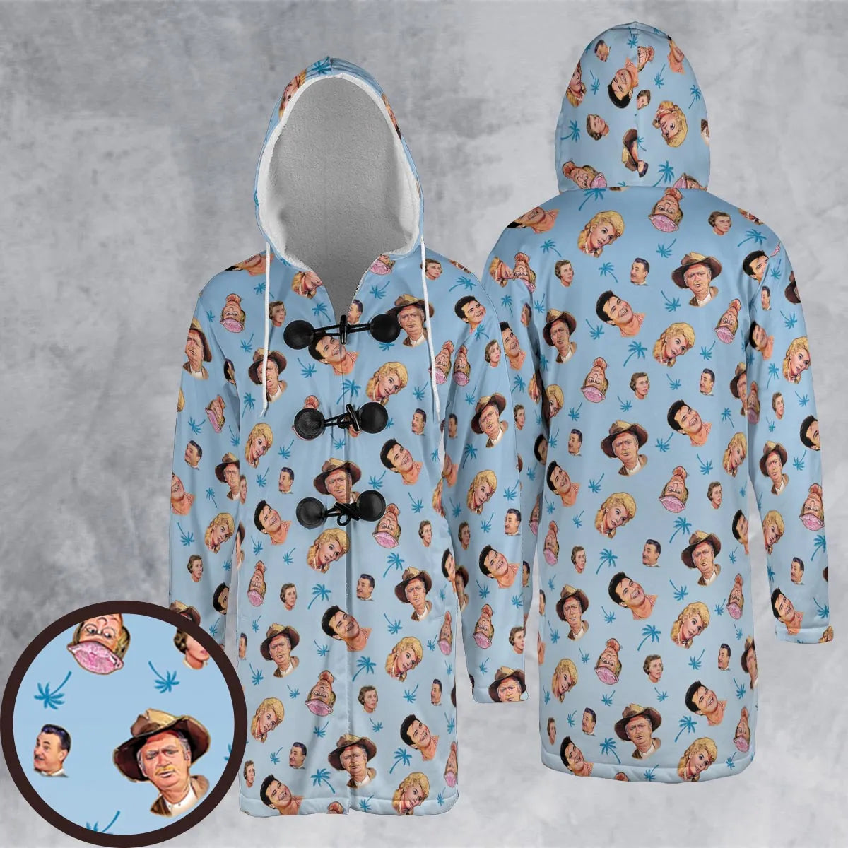 Hooded Cloak Coat - BPRJXDJR