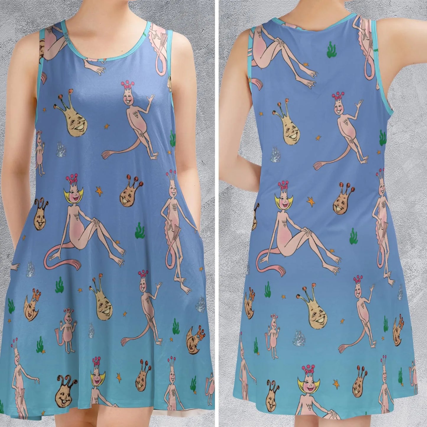 Sleeveless Dress - TUBG8JN2