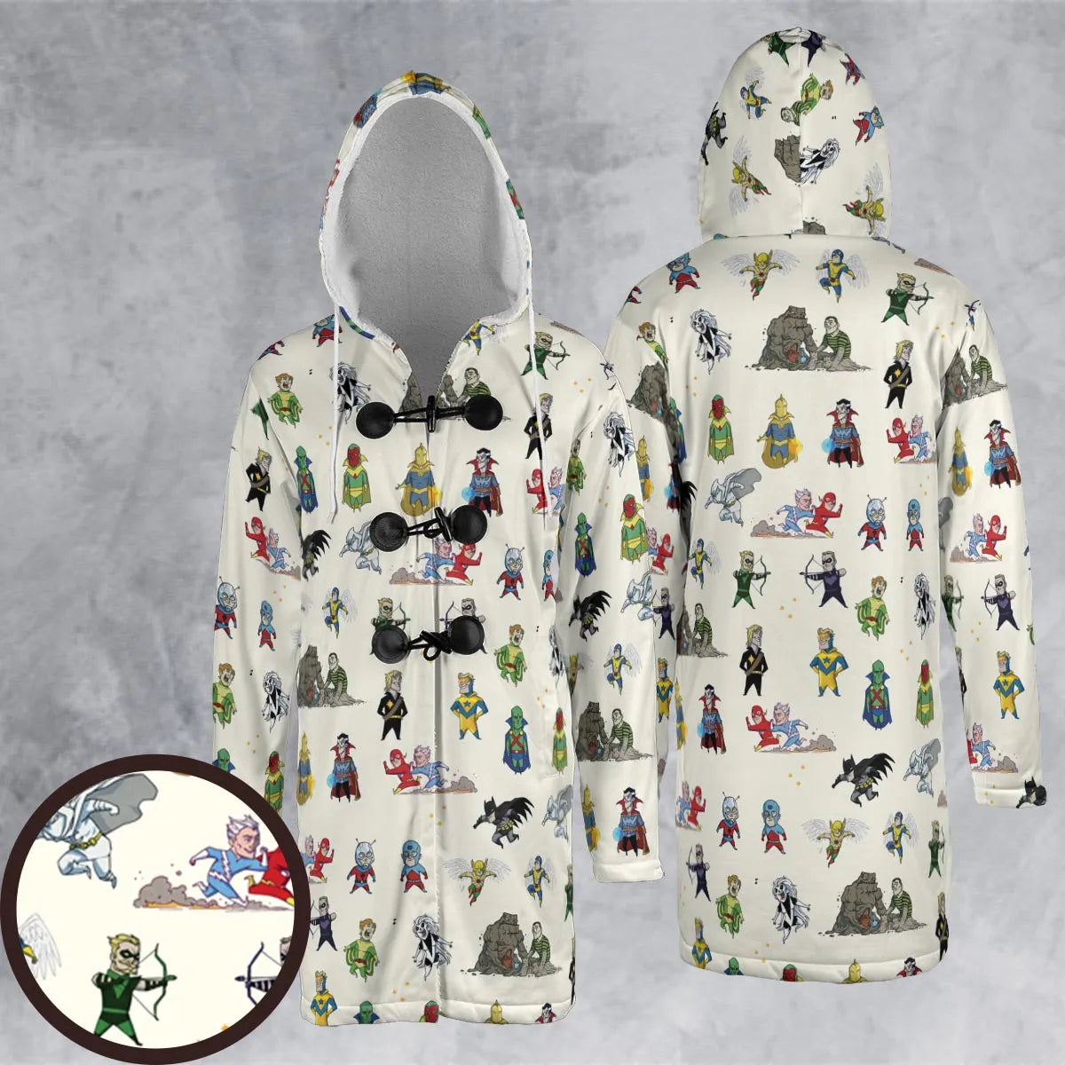Hooded Cloak Coat - HEQU7JWL