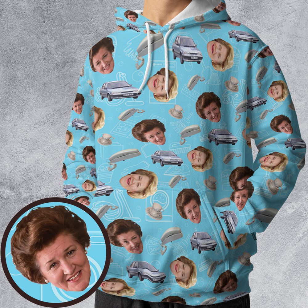 All-over Print Hoodie - HQMBY8U1 -  - 1