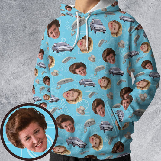 All-over Print Hoodie - HQMBY8U1 -  - 1